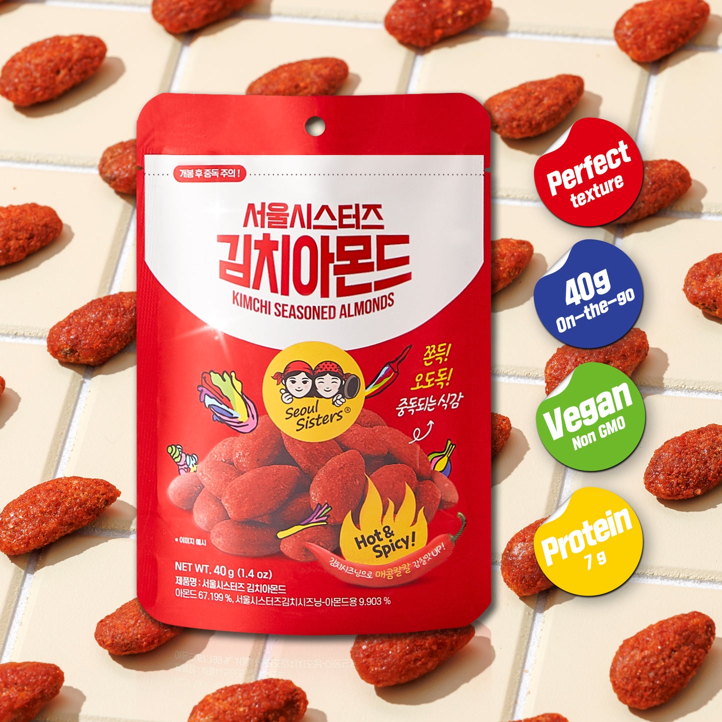 Kimchi Almonds